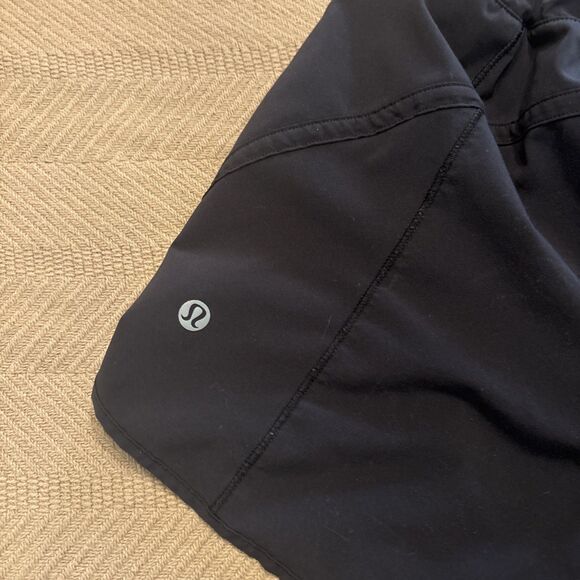 Lululemon Track That High-Rise Lined Short 5" Womens Size 2 Black - Picture 6 of 6